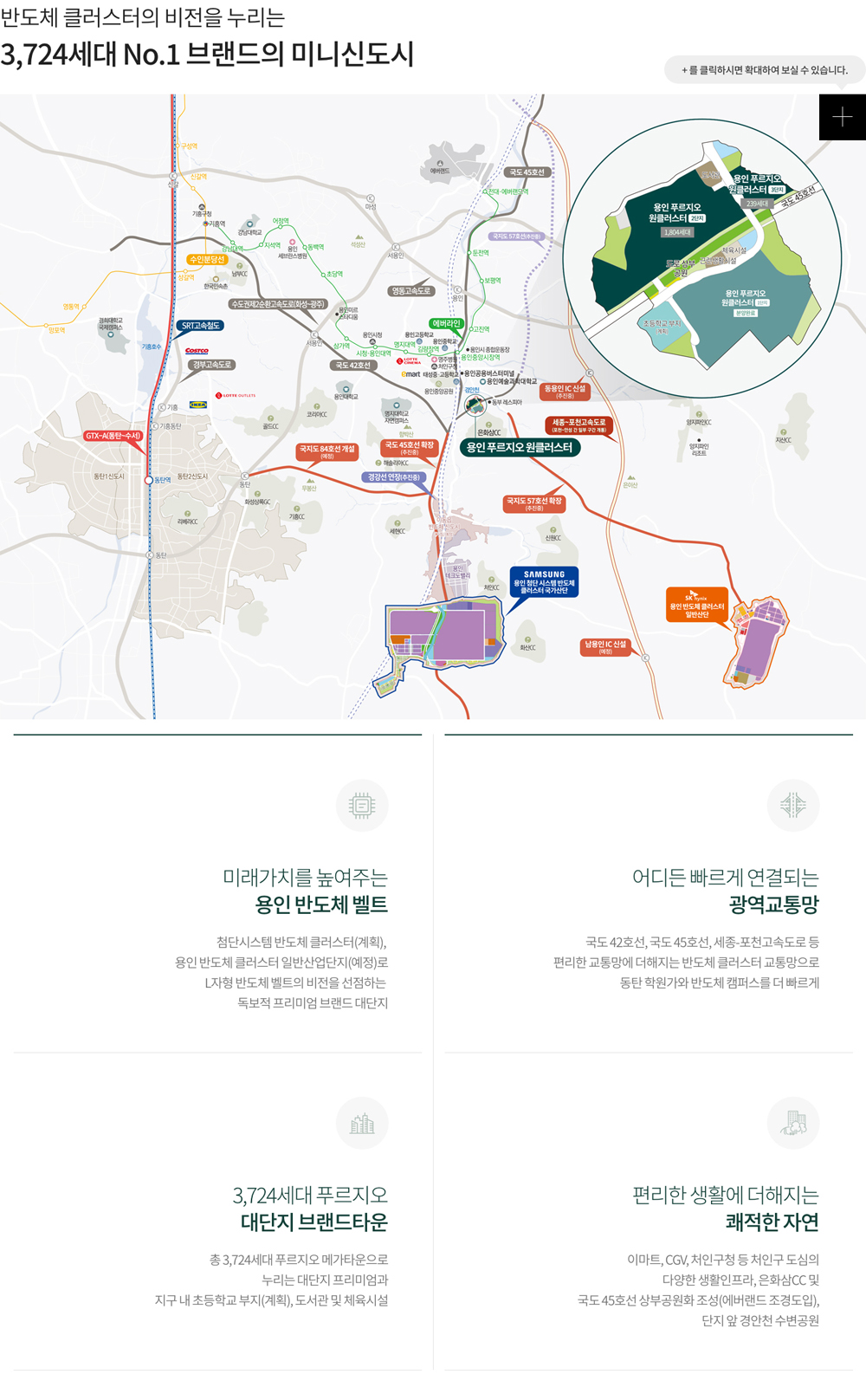 용인 푸르지오 원클러스터 2,3단지